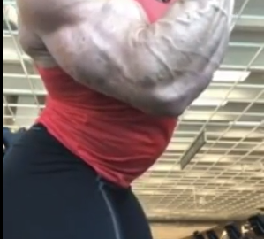 Aleesha Young Fbb muscles really big